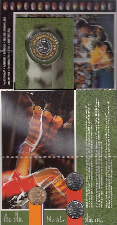 Beschrijving: E.K. VOETBAL ORIGIN.SET(4) NEDERLAND - BELGIE